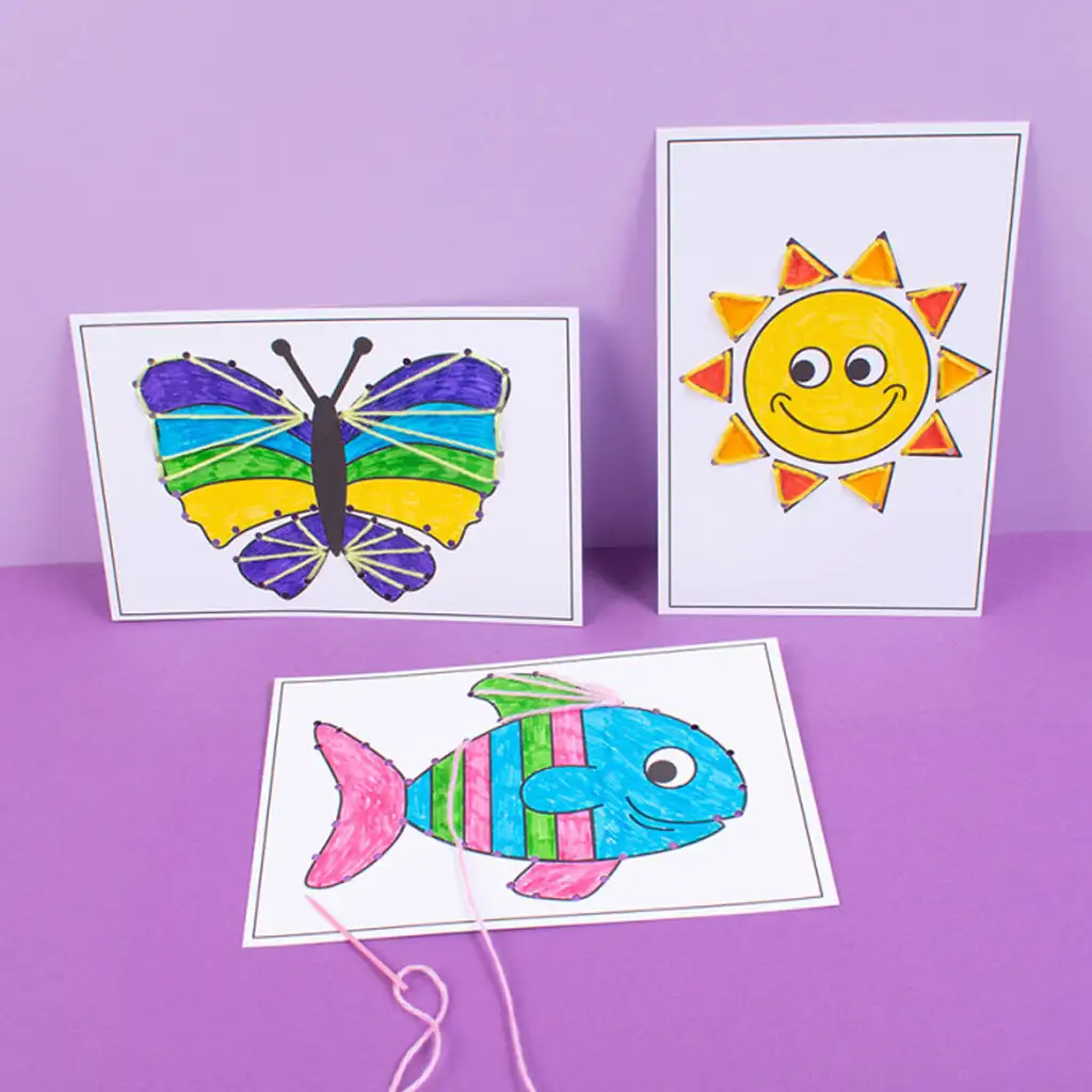 PlayBox: Sada na šitie farebných kariet, 48 kusov kép 2