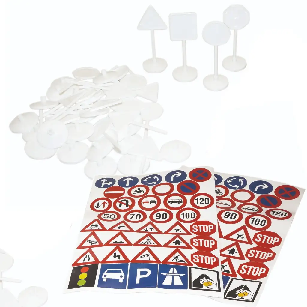 PlayBox: Dopravné značky na nálepkách