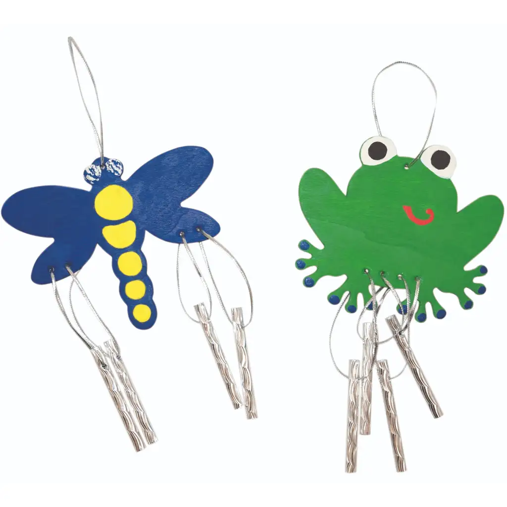 PlayBox: Sada na výrobu zvieracích veterných zvončekov, 12 kusov kép 2