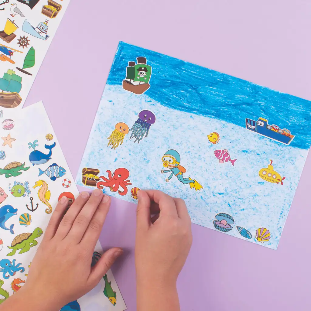 PlayBox: Vozidlá 500 ks mega sada nálepiek kép 3