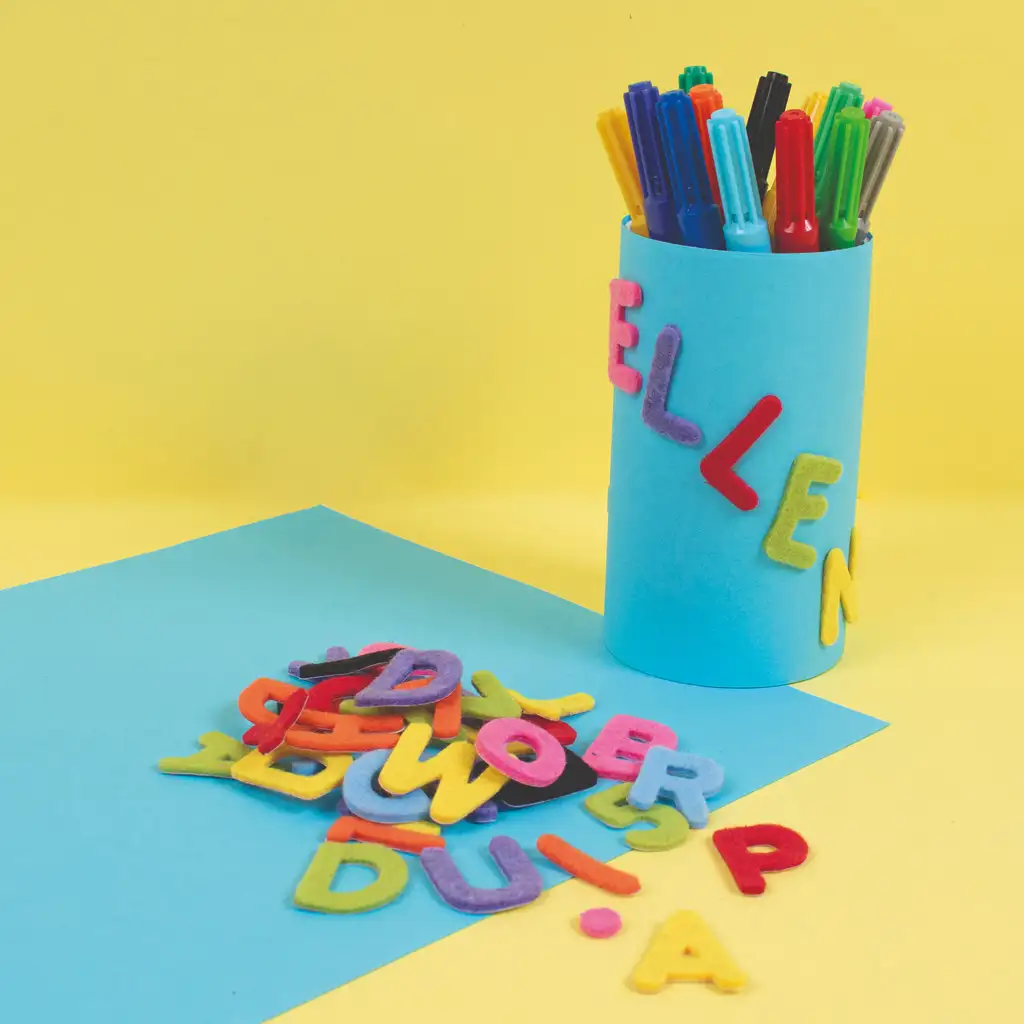 PlayBox: Samolepiace filcové písmená a čísla, sada 500 kusov kép 3