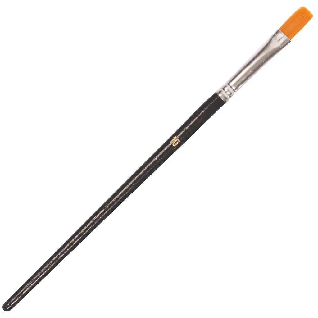 PlayBox: Plochý štetec s umelými štetinami veľkosť 10