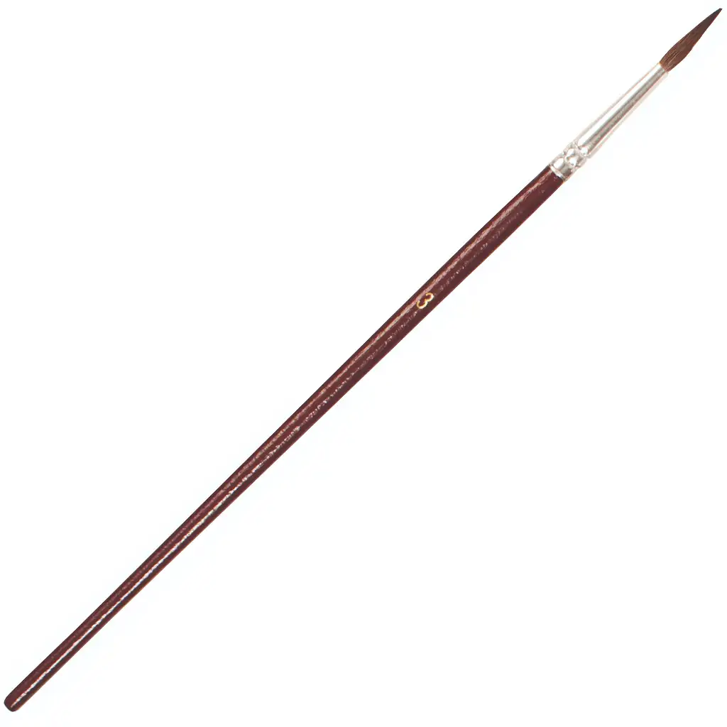 PlayBox: Mäkký penisový štetec s okrúhlou hlavou veľkosti 3