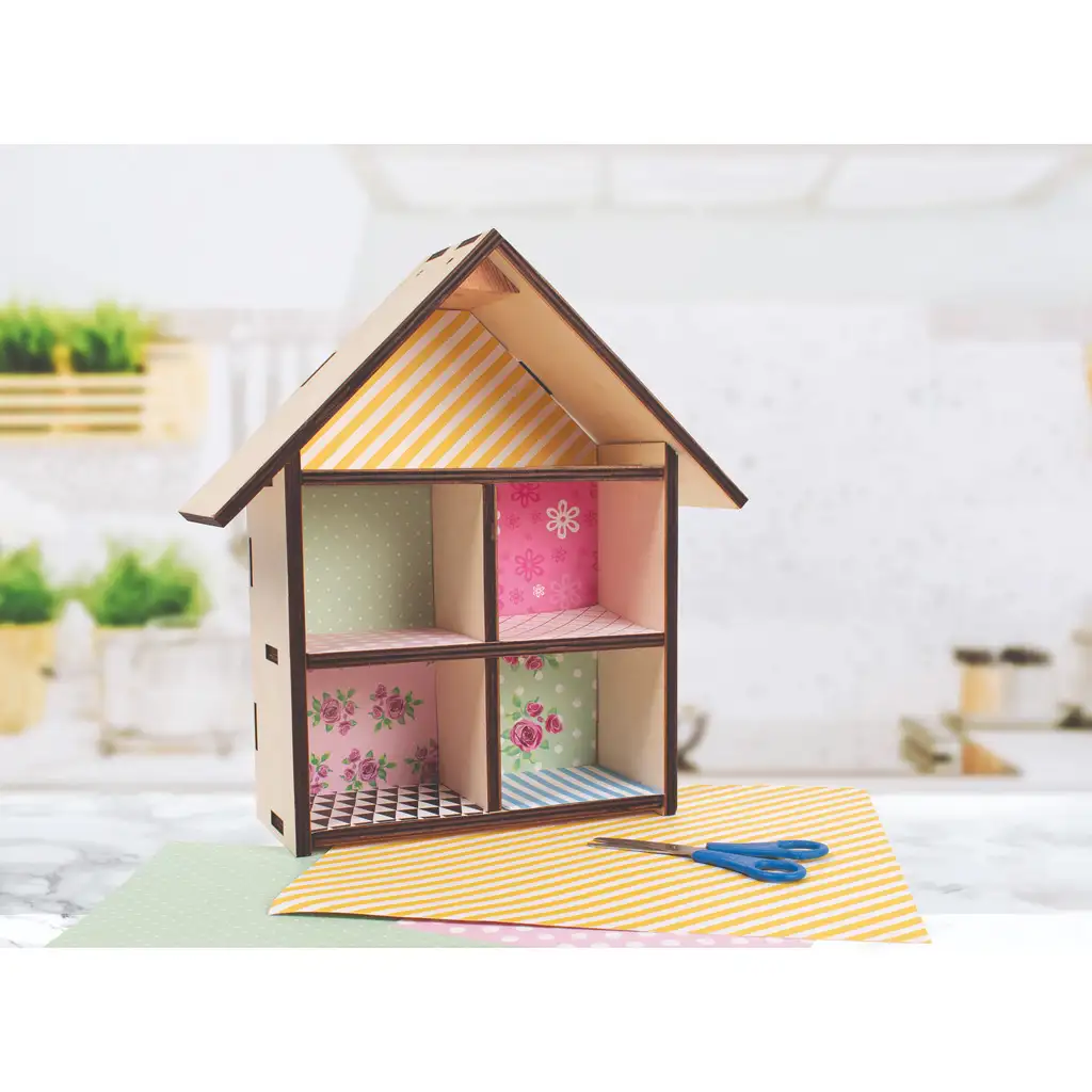 PlayBox: Urob si sám drevený domčekový set kép 3