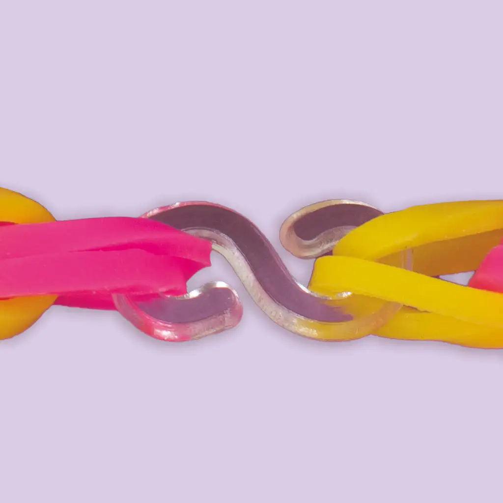 PlayBox: Priehľadný plastový S klip na šperky, sada 60 kusov kép 2