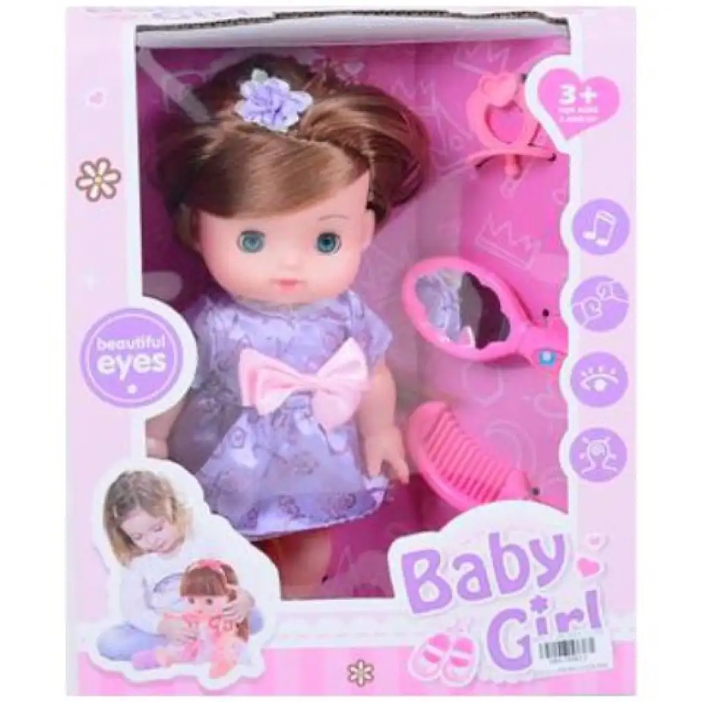 25 cm-ová bábika princezná s príslušenstvom