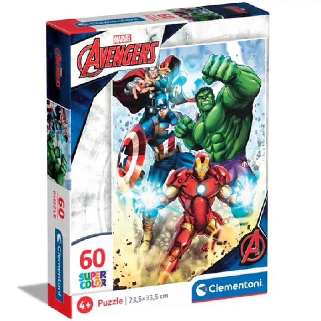 Marvel: Avengers Supercolor puzzle 60ks - Clementoni