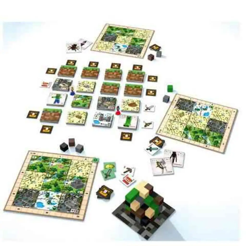 Minecraft: Builders & Boimes társasjáték - Ravensburger kép 3
