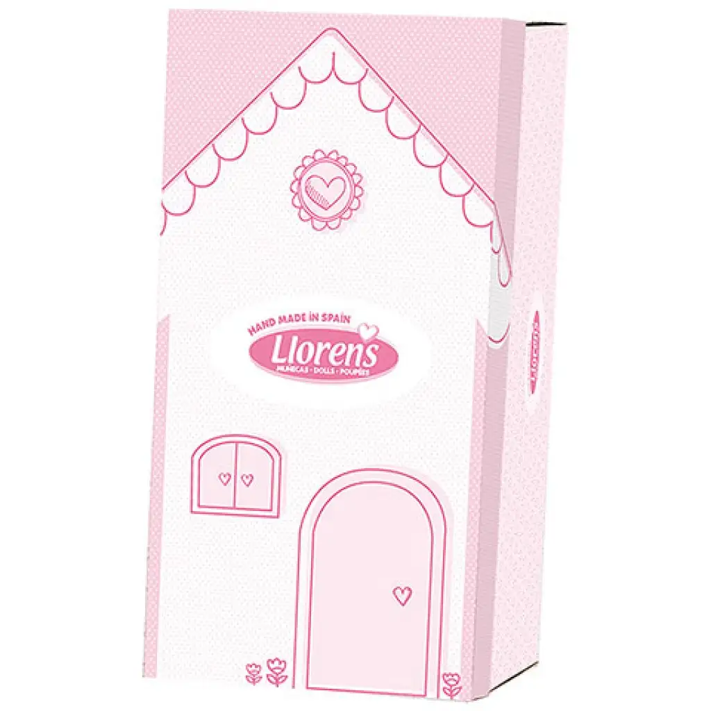 Llorens: Valeria 28cm-es baba Happy Birth Day ruhában kép 2