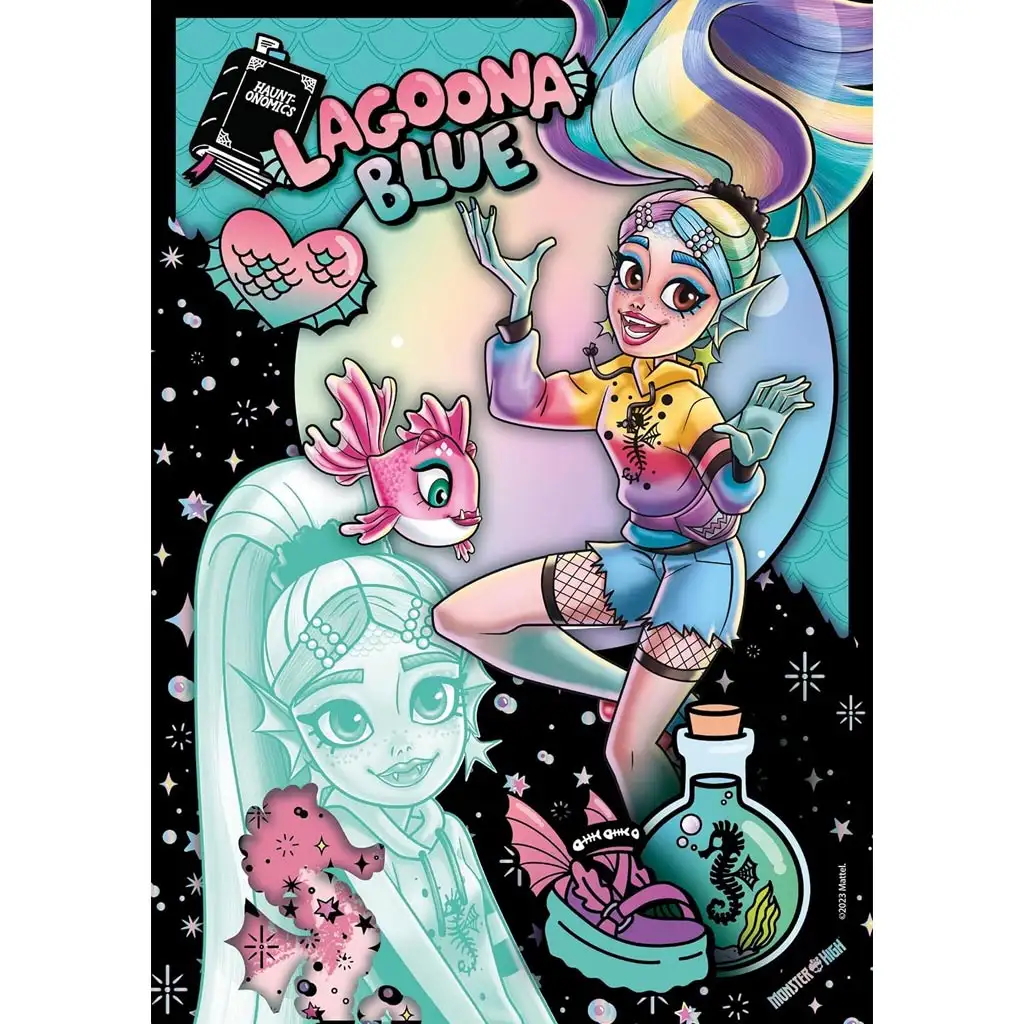 Monster High Lagoona Blue 150 ks puzzle - Clementoni kép 3