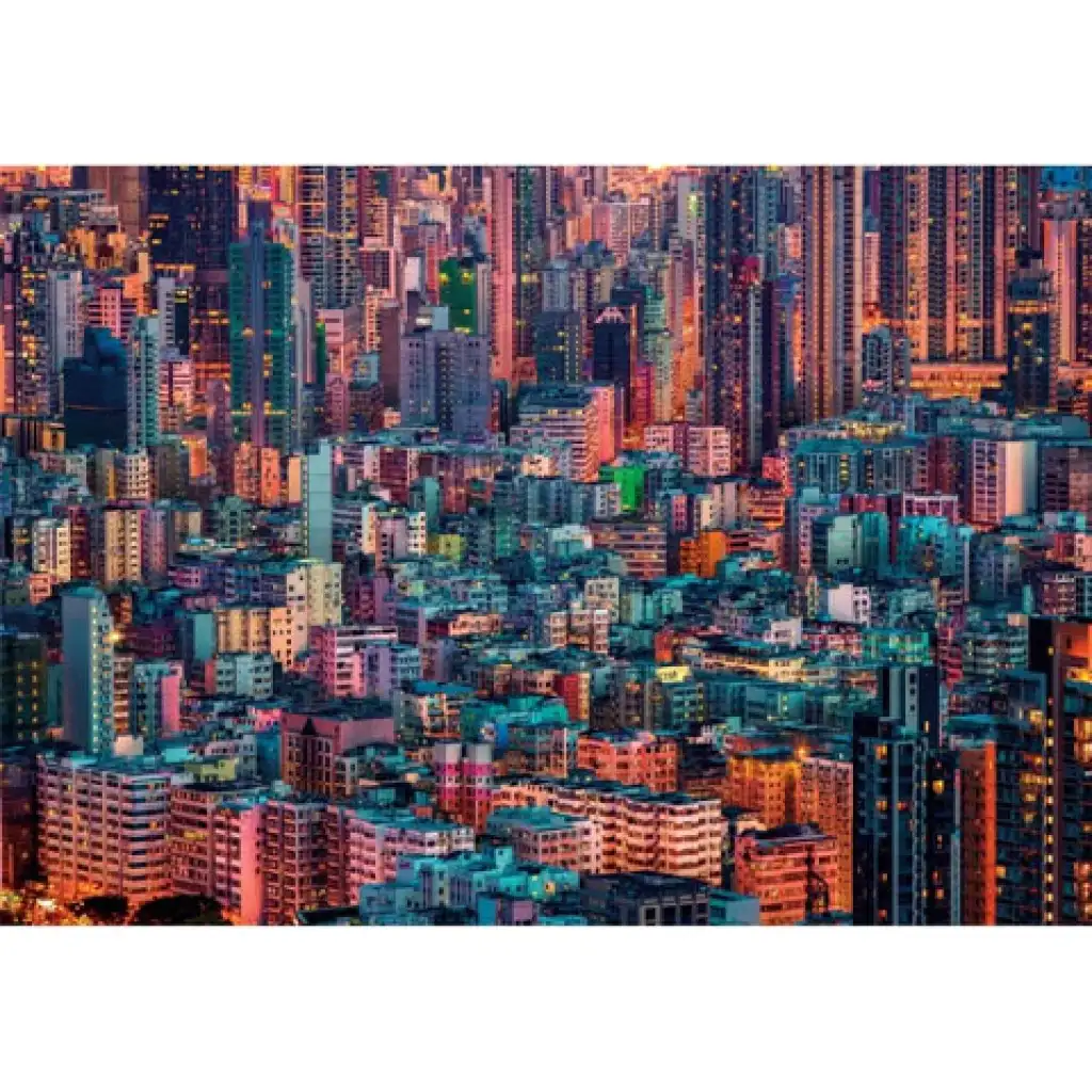 Hong Kong, Čína HQC 1500ks puzzle - Clementoni kép 2