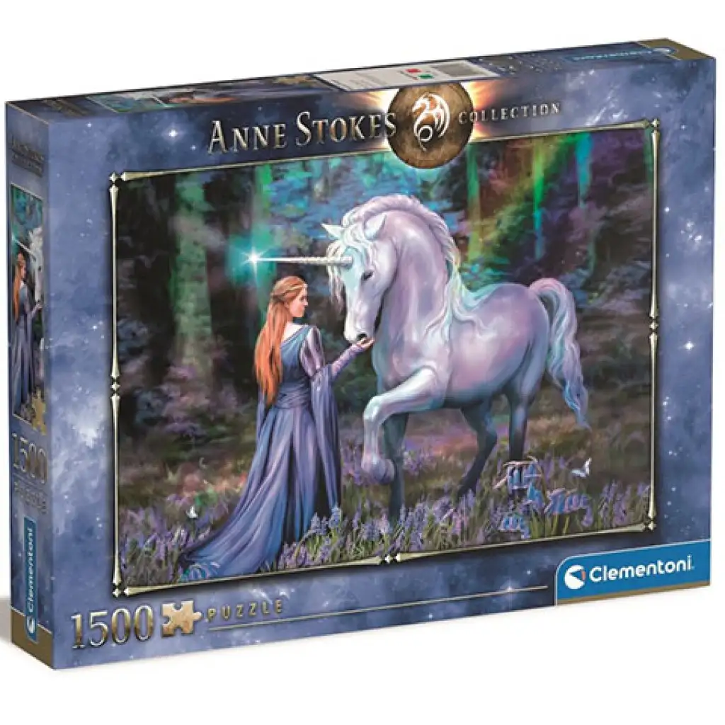 Anne Stokes: Blue Bell Woods 1500ks puzzle - Clementoni