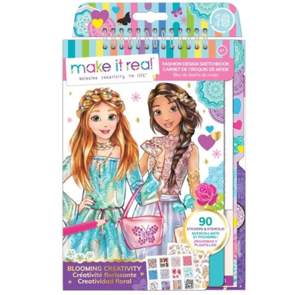 Make it Real: Skicár na módne navrhovanie s príslušenstvom - Romantické šaty