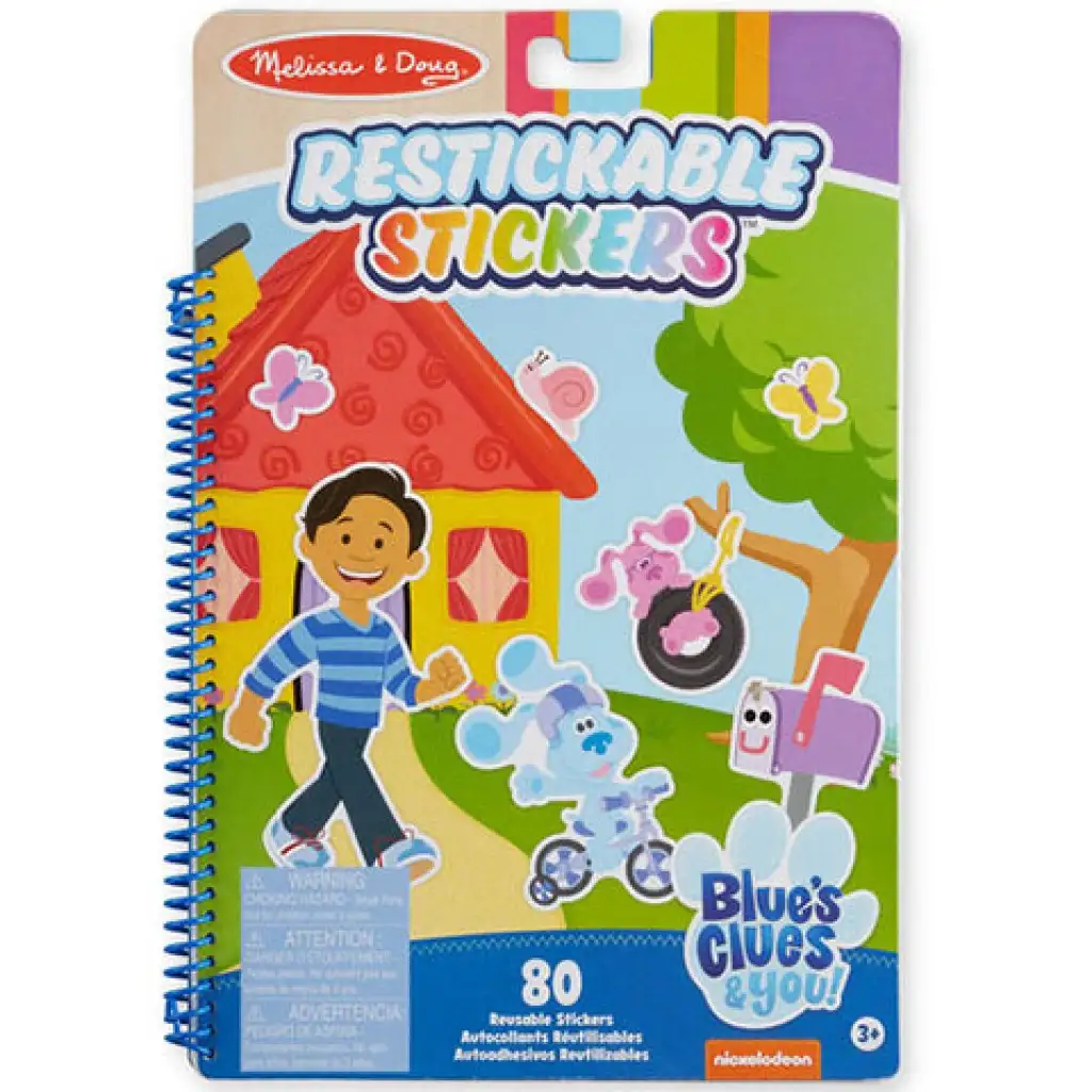 Melissa & Doug opakovane použiteľný zošit s nálepkami