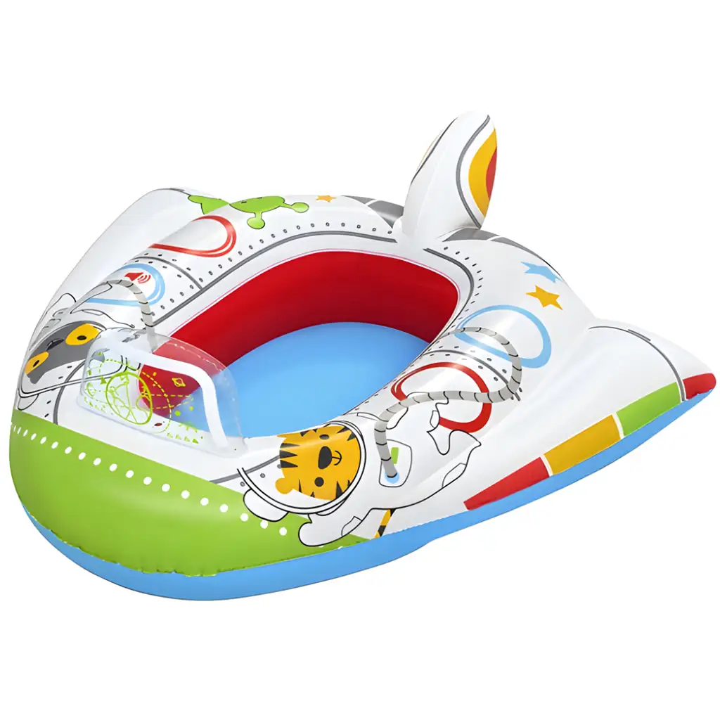 Bestway: Űrhajós bébi csónak hanggal 104x99cm kép 1