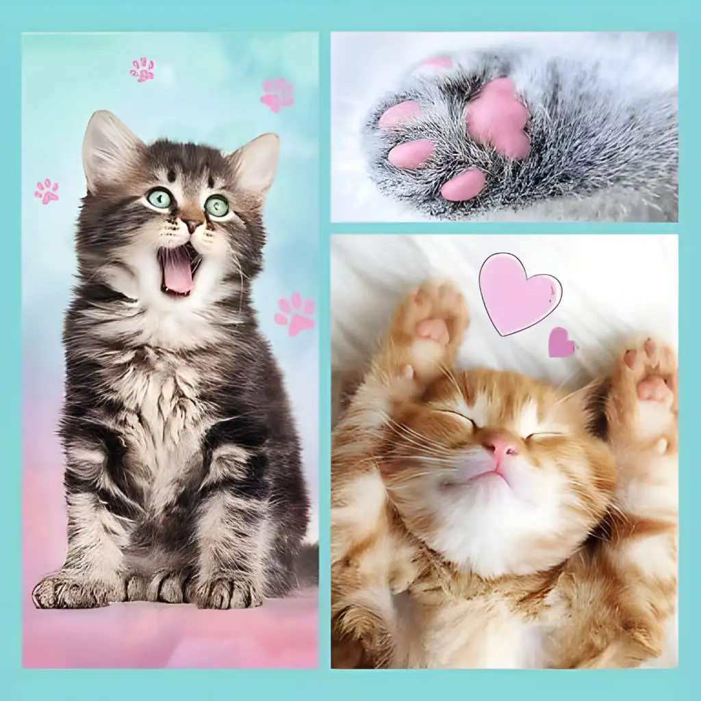 Sladké mačiatka 3 v 1 puzzle - Trefl kép 3