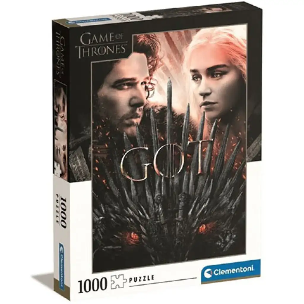 Game of Thrones: Železný trón 1000ks puzzle - Clementoni