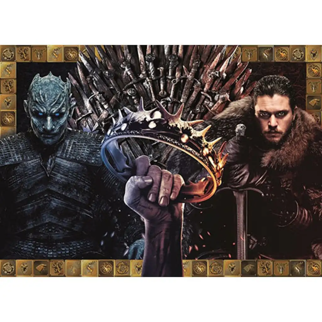 Trónok harca: Stark ház 1000db-os puzzle - Clementoni kép 2