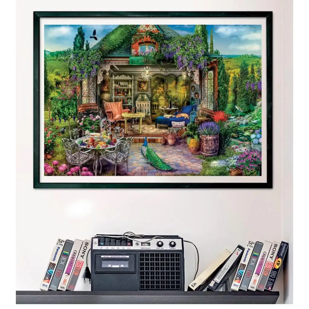 Relaxácia v vinárskom regióne 1000 kusový HQC puzzle - Clementoni kép 3