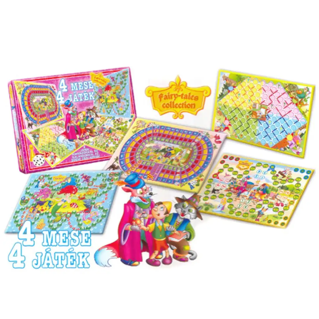 4 najlepšie rozprávkové spoločenské hry - D-Toys