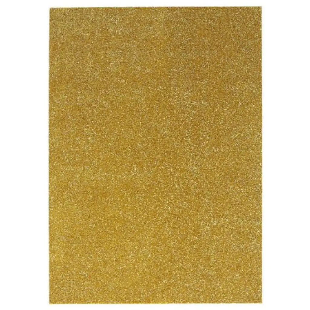 Spirit: Trblietavá dekoračná penová špongia v zlatej farbe A/4 1ks kép 1
