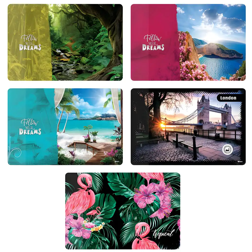 Spirit: Enjoy stolový podnos v rôznych variantoch 60x40cm