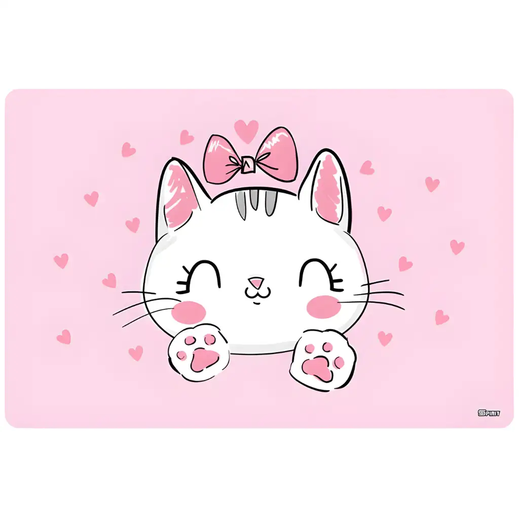 Spirit: Cutie Cat mačací stolný podložka 60x40cm