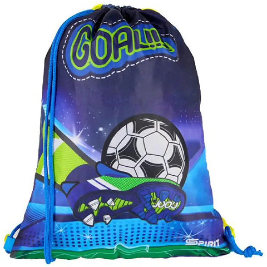 Spirit: Football Goal!! mintás iskolatáska, hátizsák 4db-os szett kép 4