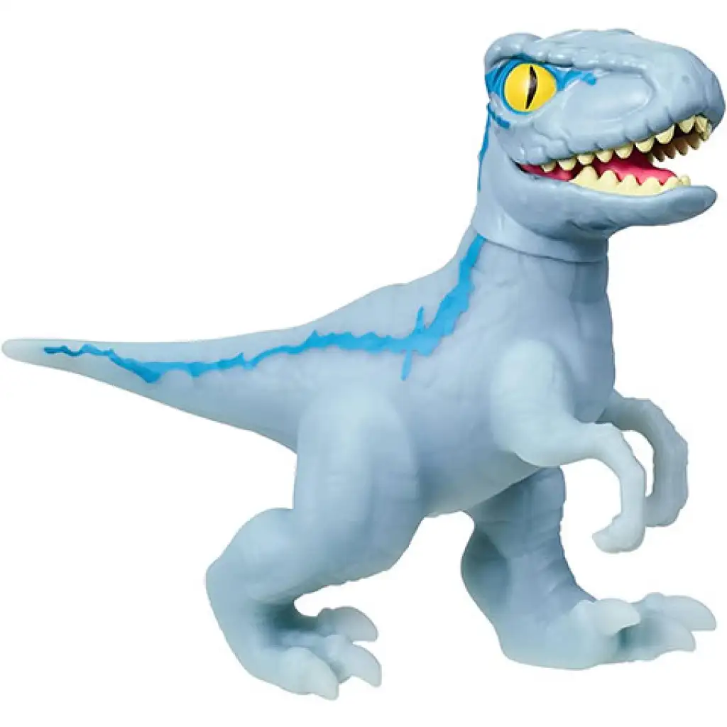 Heroes of Goo Jit Zu Jurassic World Kék Velociraptor játékfigura kép 2