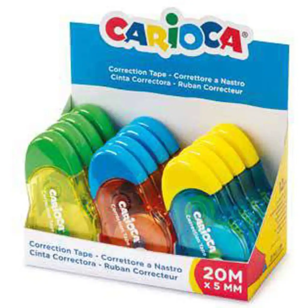 Hibajavító roller 5mmx12m többféle változatban - Carioca kép 1