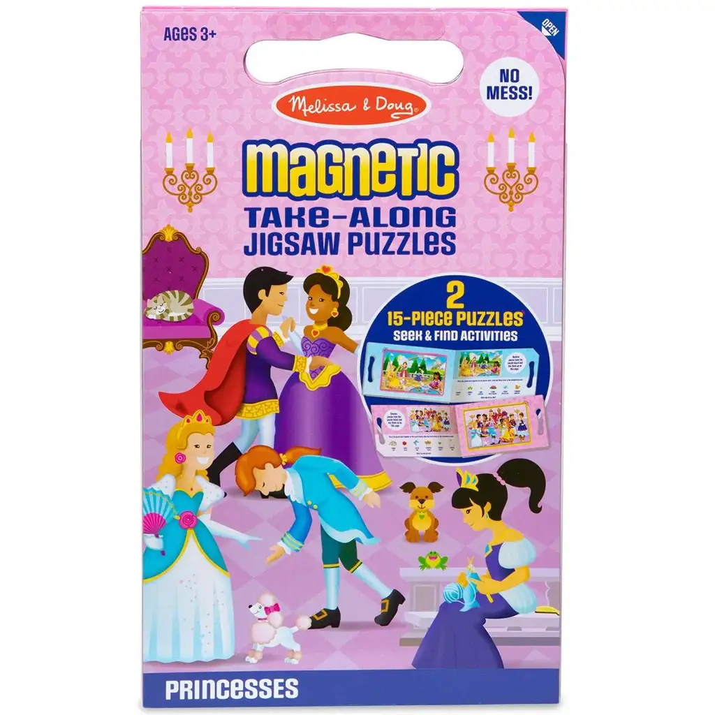 Magnetická puzzle sada princezien - Melissa & Doug