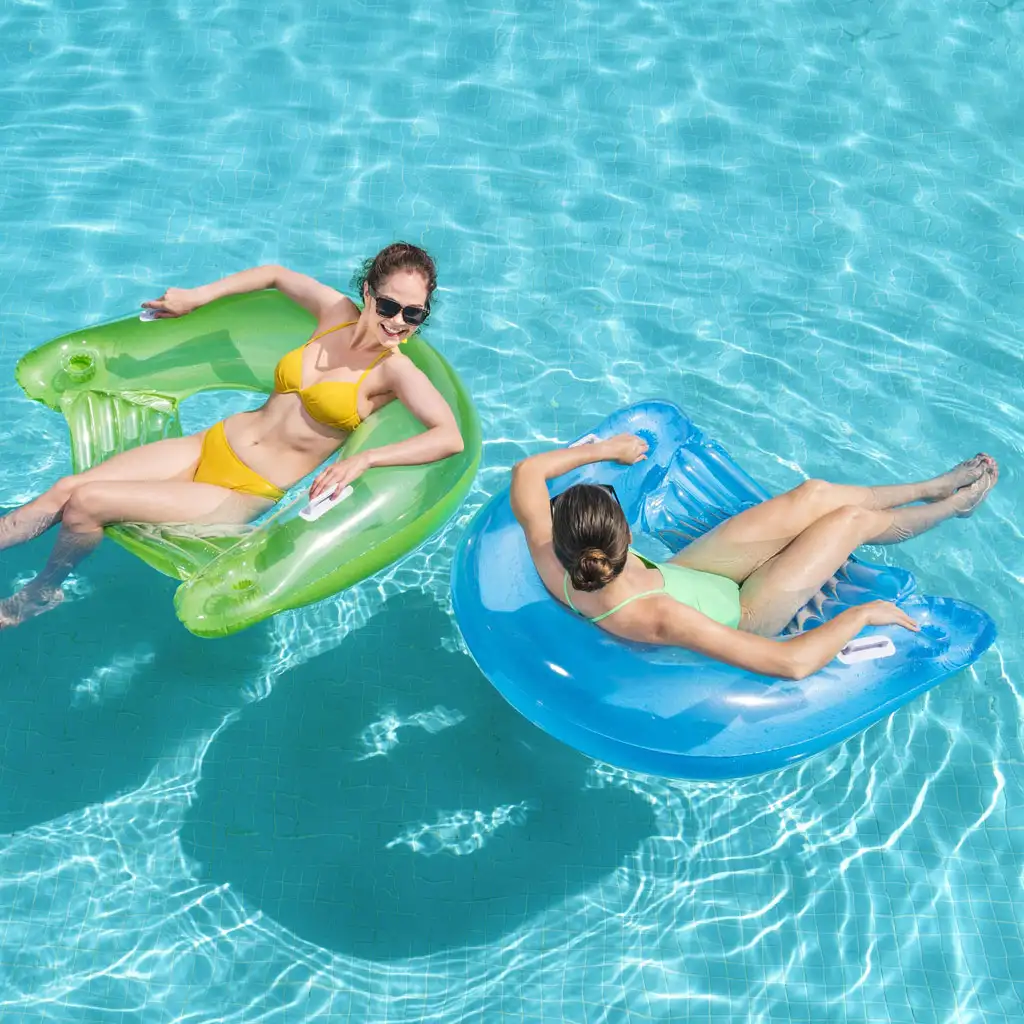 Bestway: Nafukovací matrac s držiakom na pohár v dvoch variantách 152x99cm kép 2