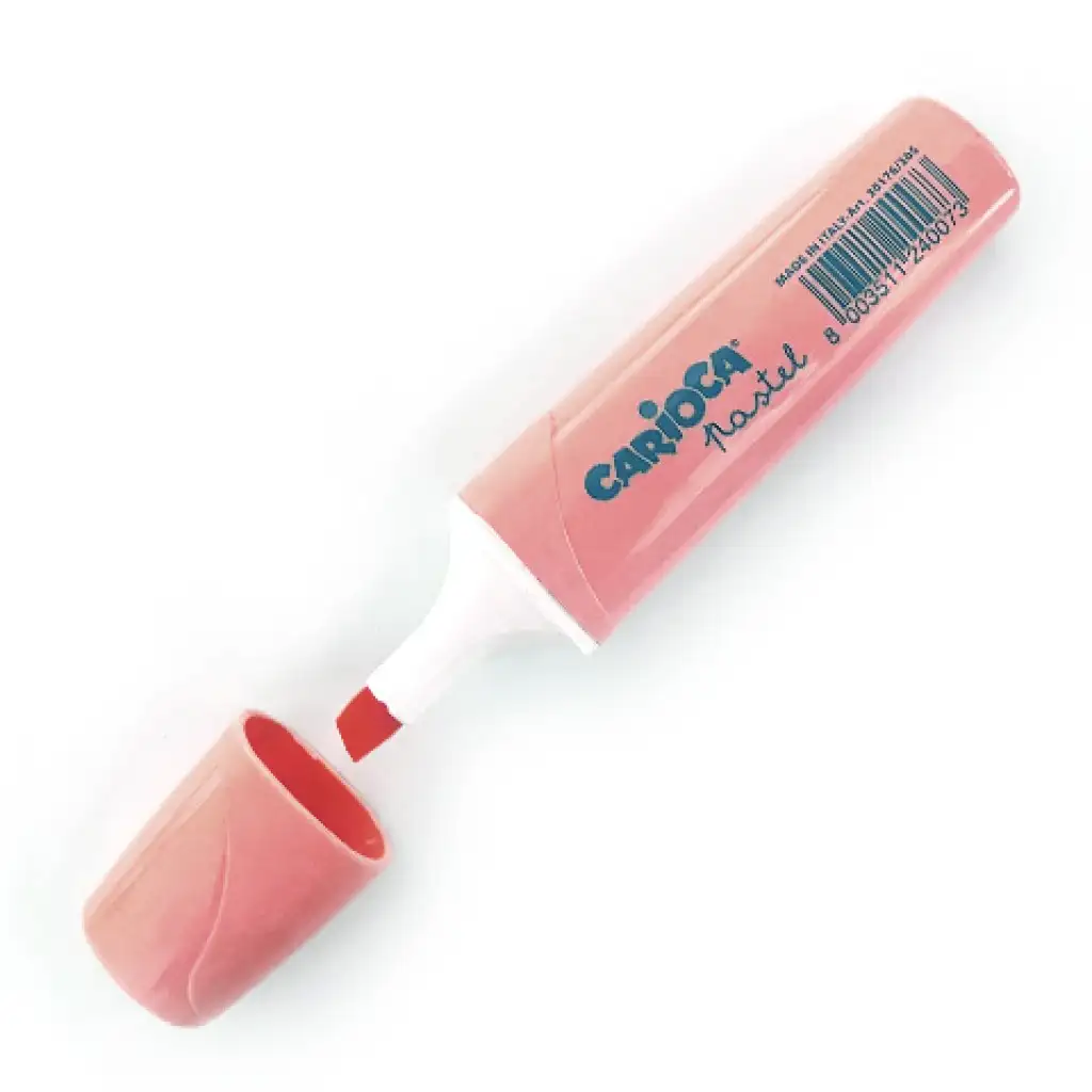 Carioca: Pastel rózsaszín színű szövegkiemelő filc 5mm kép 1