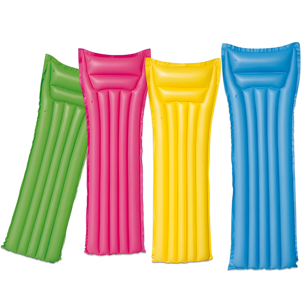 Bestway: Farebný nafukovací lehátko v rôznych variantoch 183x69cm