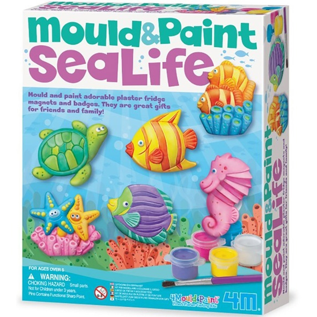 4M sada na odlievanie morských zvierat zo sadry