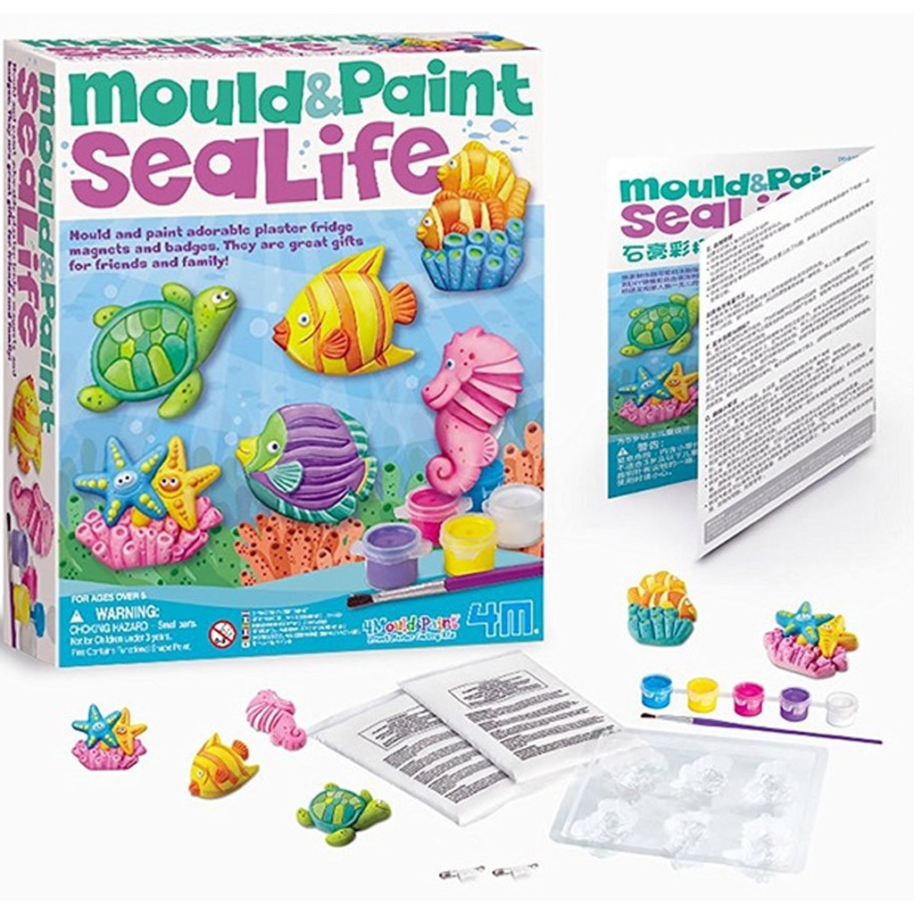 4M sada na odlievanie morských zvierat zo sadry kép 2