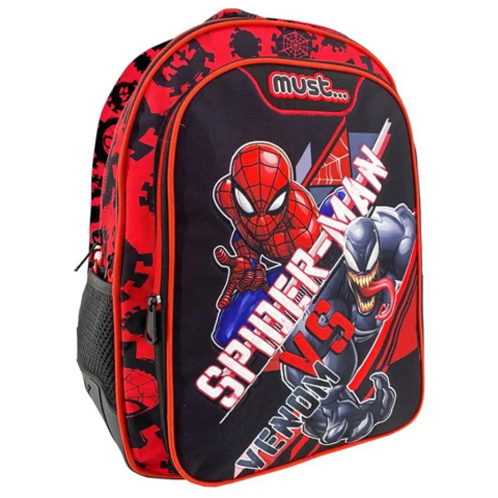 Must: Pókember vs Venom iskolatáska, hátizsák 32x18x43cm kép 1