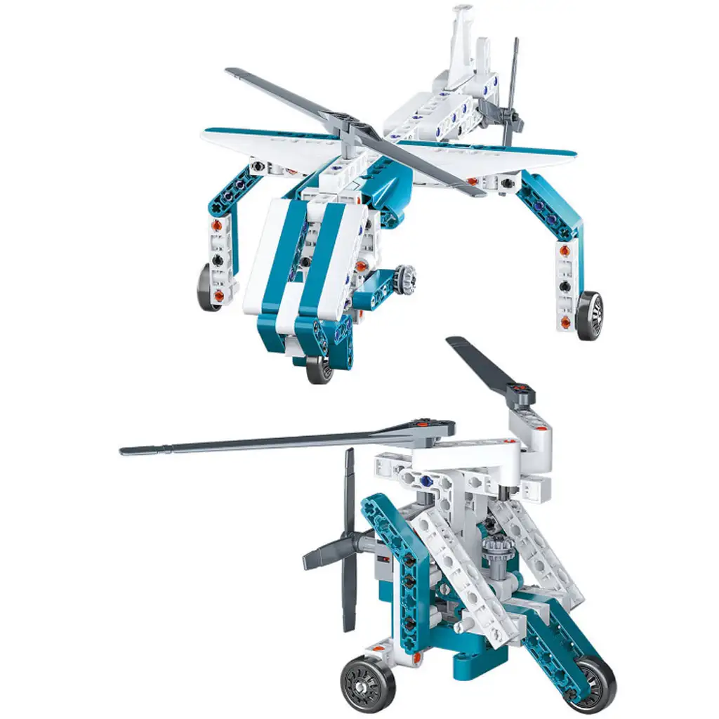 Science & Play: Lietadlá a vrtuľníky 10 v 1 sada - Clementoni kép 5