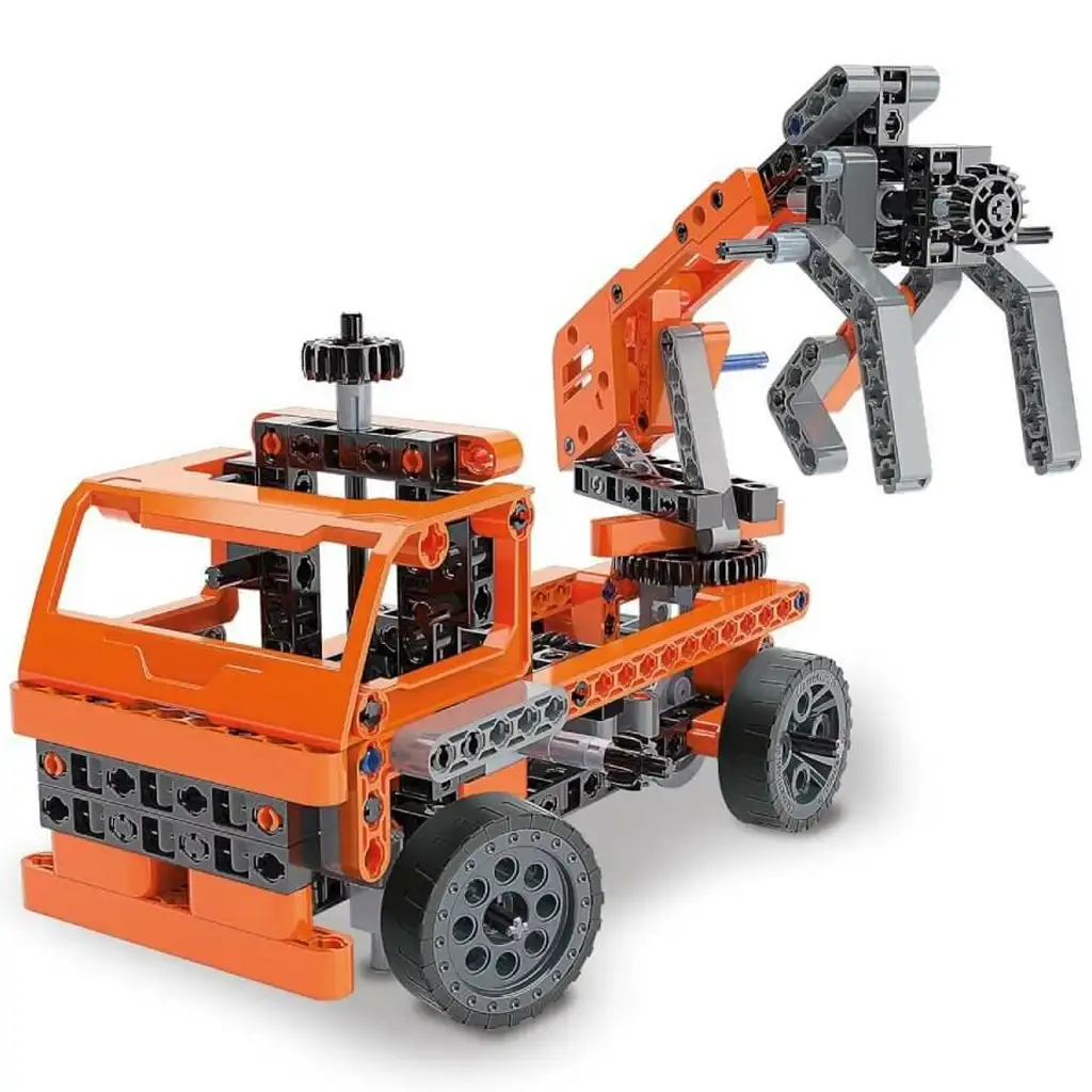 Veda & Play: Nákladné auto 10 v 1 stavebná sada - Clementoni kép 2