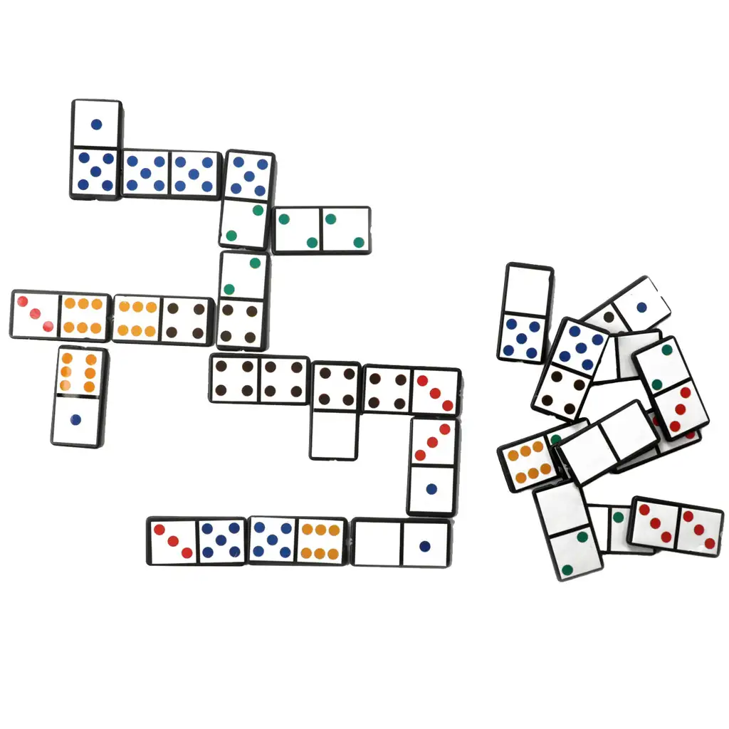 Domino hra farby a čísla kép 2