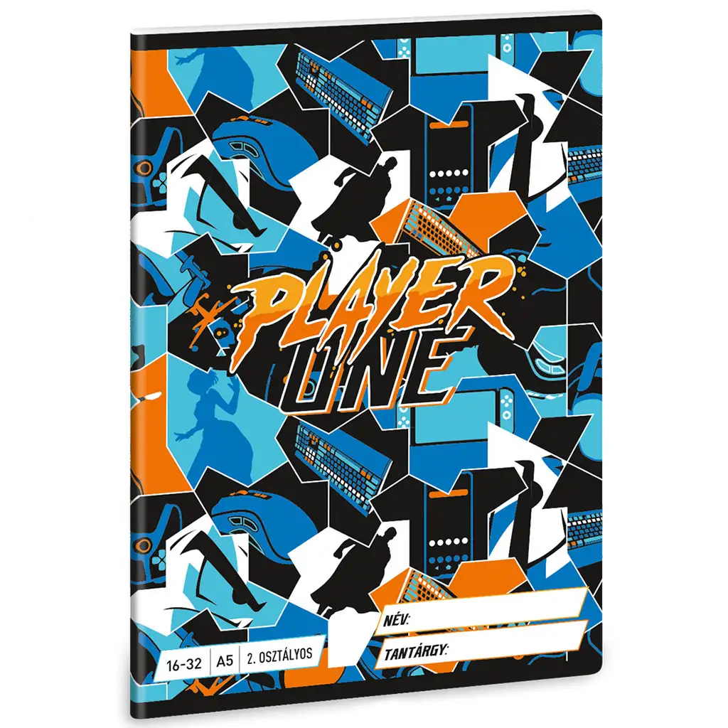 Ars Una: Player One 2.osztályos vonalas füzet A/5 kép 1