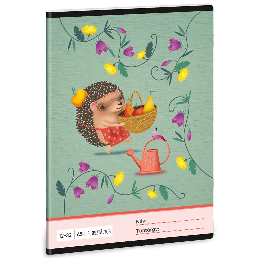 Ars Una: Apple Pie ježko linajkový zošit pre 3. ročník A/5 kép 1