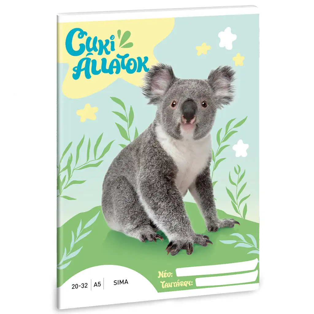 Ars Una: Roztomilé zvieratá - Koala hladký zošit A/5