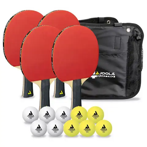 Joola Quattro pingpongová raketa a set loptičiek - Spartan