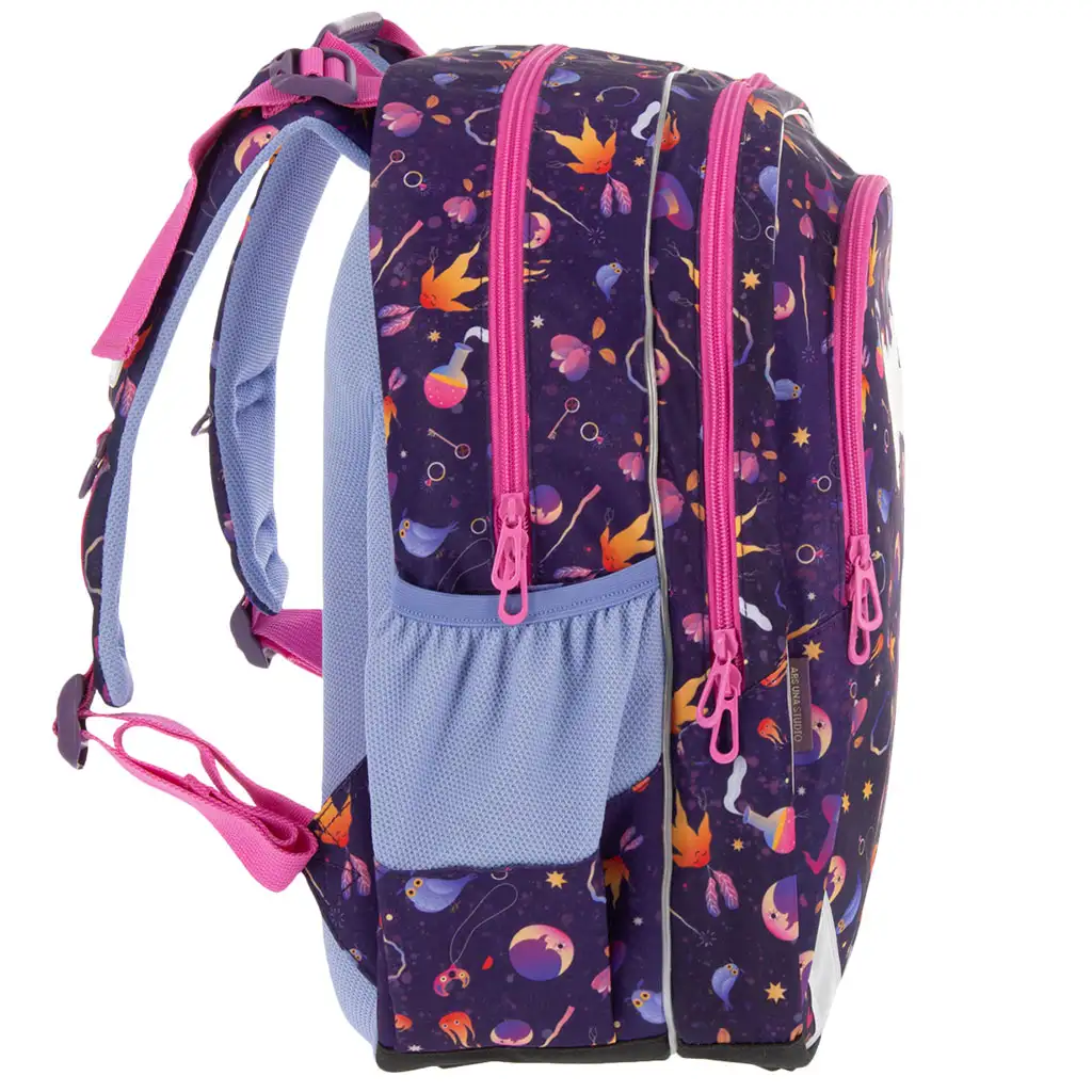 Ars Una: Enchanted ergo-fit lekerekített iskolatáska, hátizsák 34x40x21cm kép 2