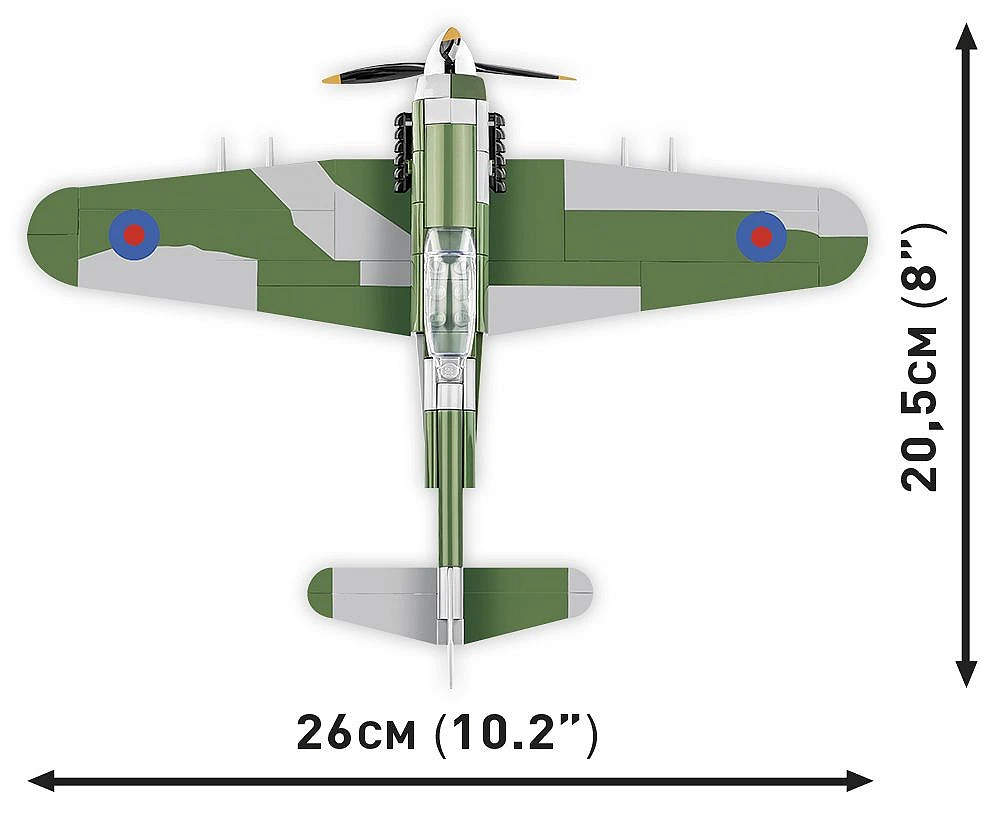 COBI: Hawker Typhoon Mk.1B építőjáték (5864) kép 4