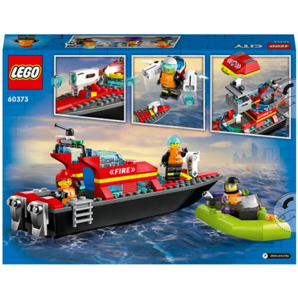 LEGO® City: Tűzoltóhajó (60373) kép 2
