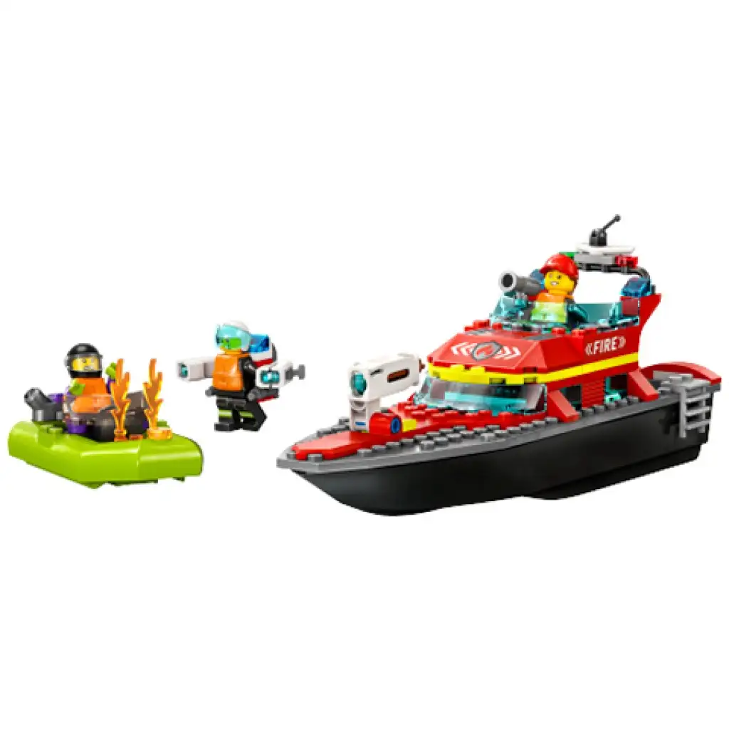 LEGO® City: Tűzoltóhajó (60373) kép 3