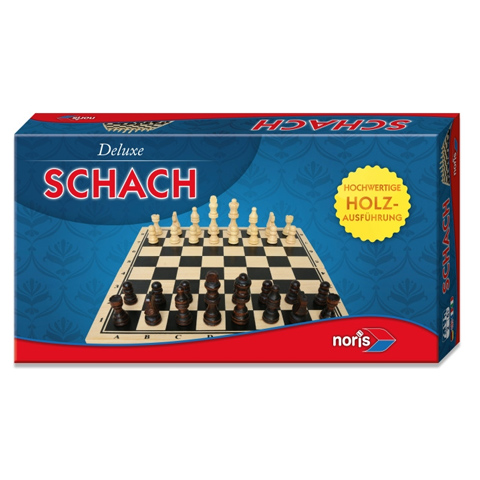 Deluxe drevená šachová súprava - Noris