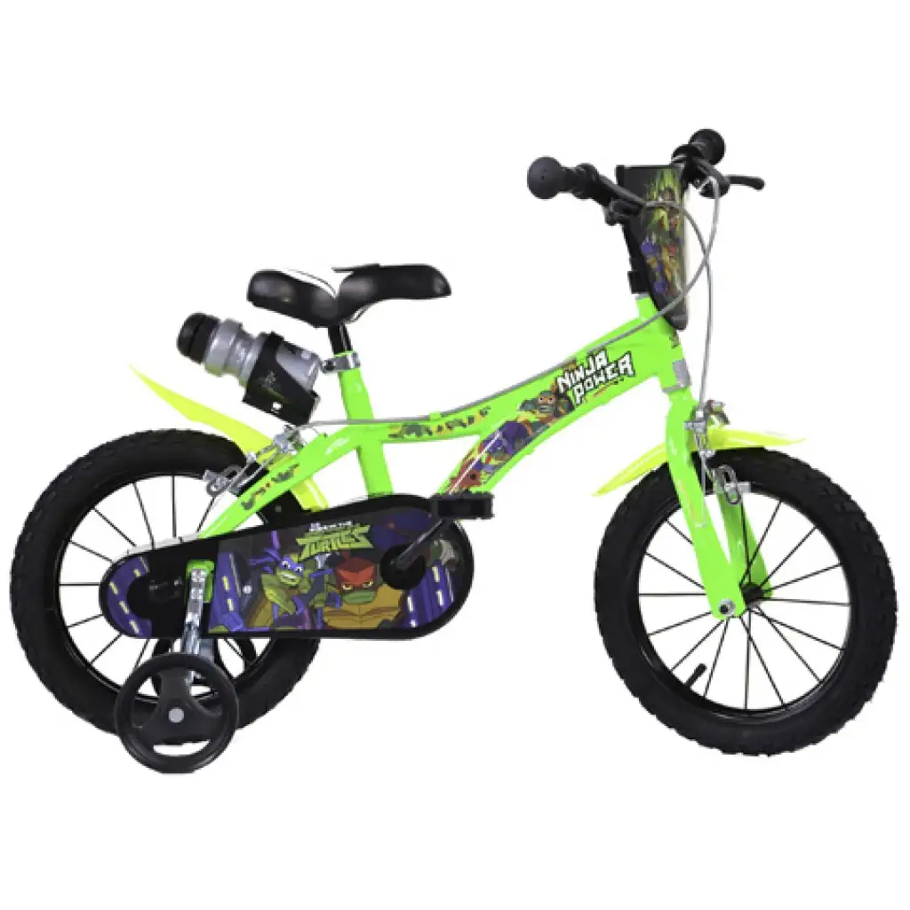 Tini Nindzsa teknőcök gyerek bicikli 16-os méretben - Dino bikes kerékpár kép 1